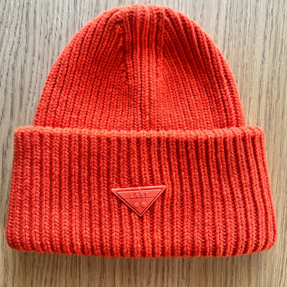 NWT - LAST Oversized Beanie in Orange